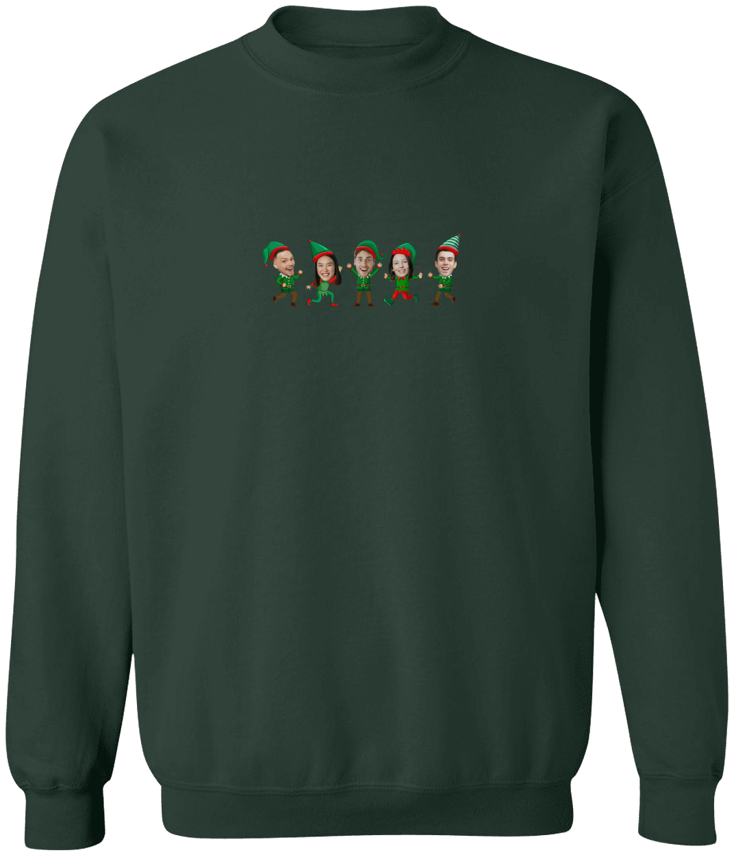 Ugly Christmas Crewneck Sweater – Festive & Together, Perfect for Family & Friends