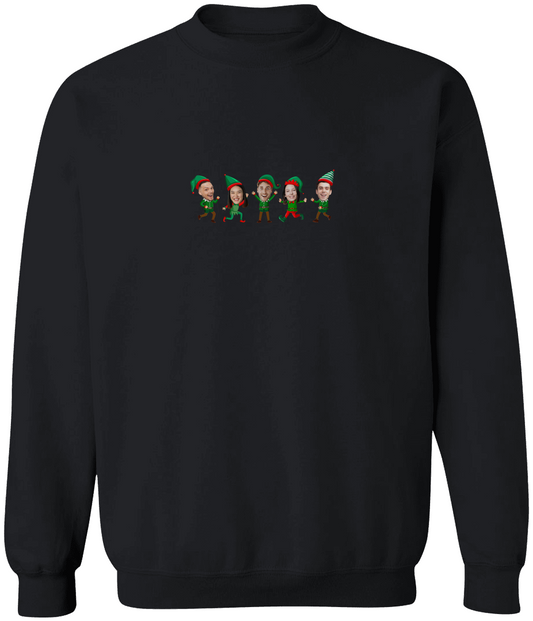 Ugly Christmas Crewneck Sweater – Festive & Together, Perfect for Family & Friends