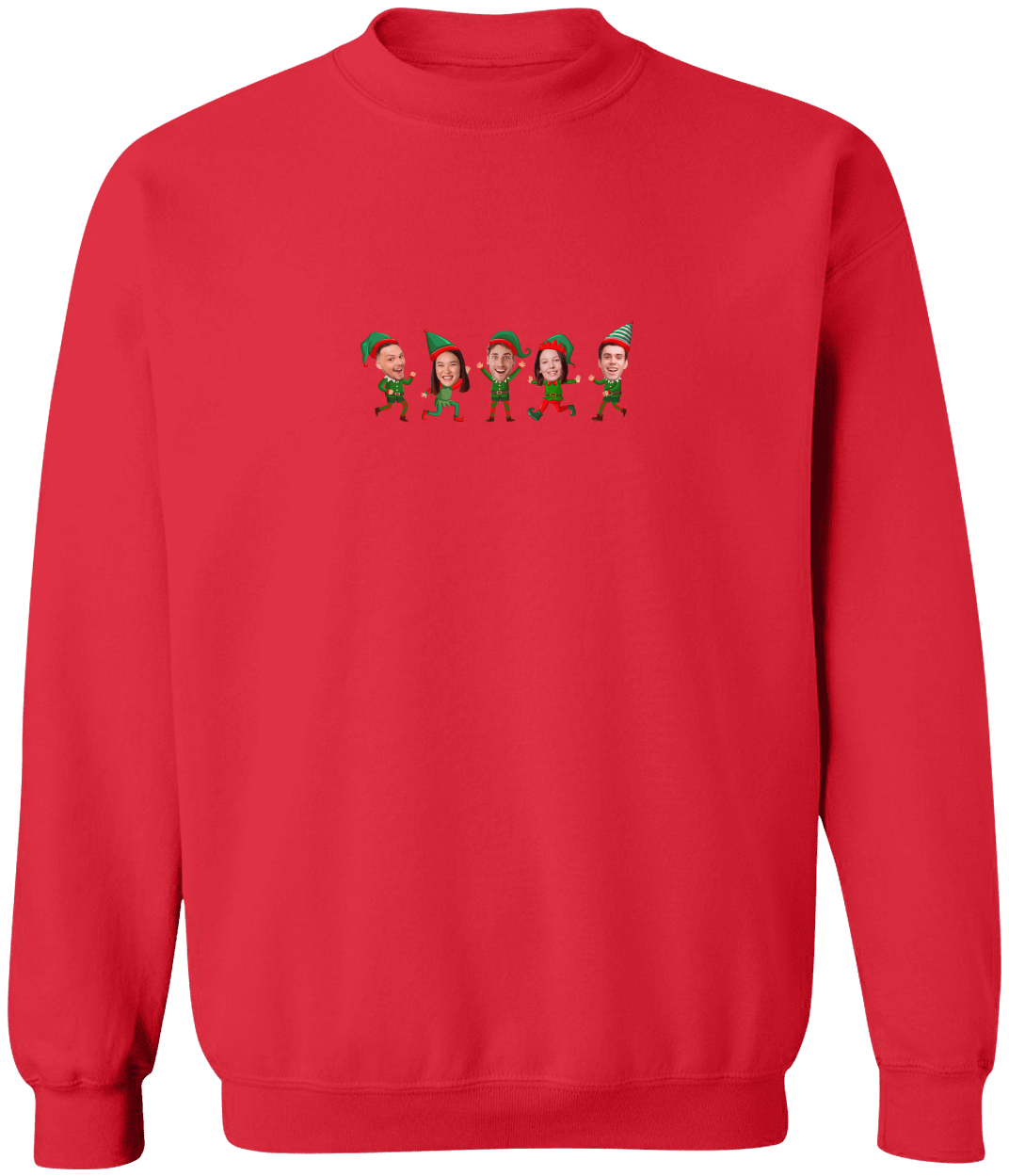 Ugly Christmas Crewneck Sweater – Festive & Together, Perfect for Family & Friends