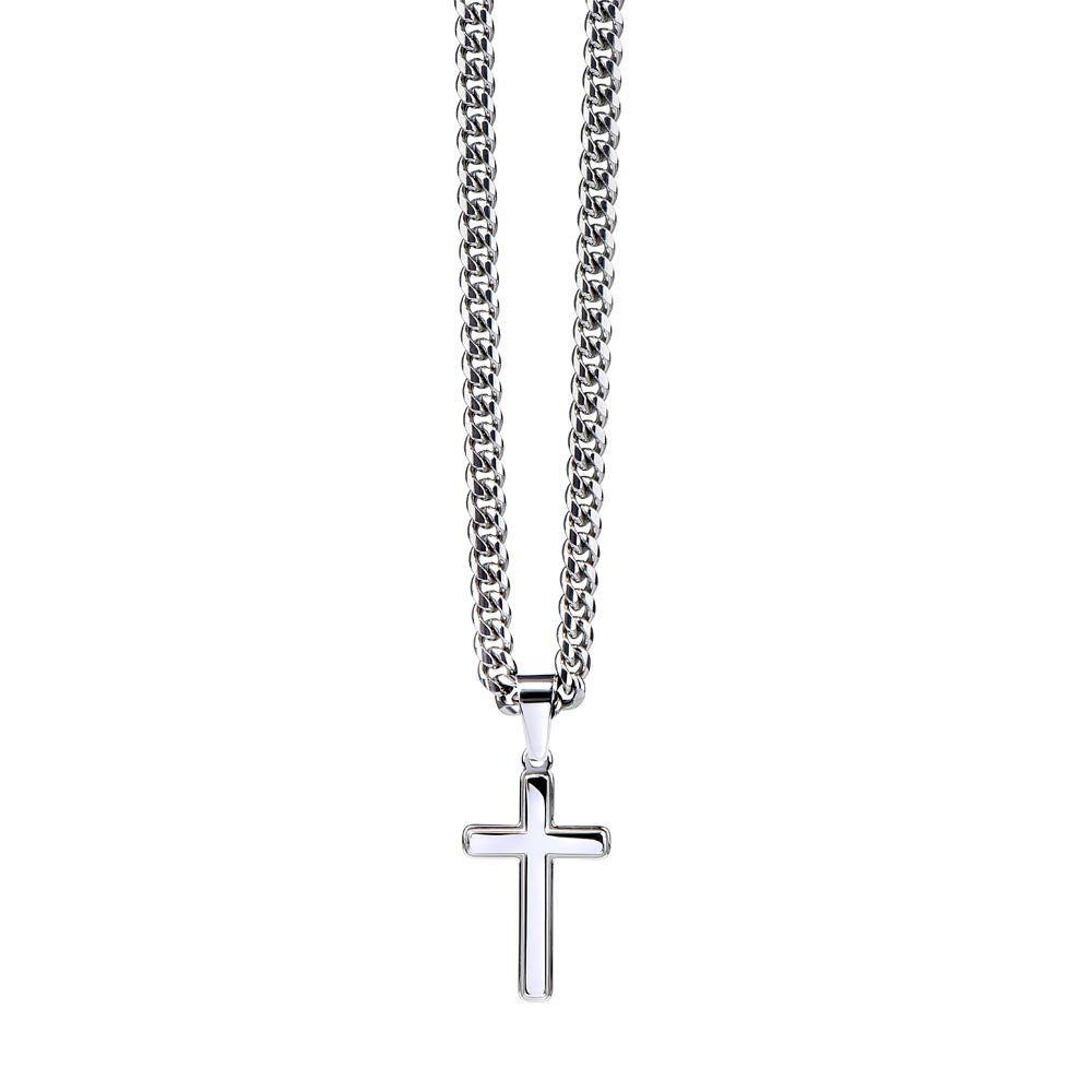 To My Man Artisan Cross Necklace