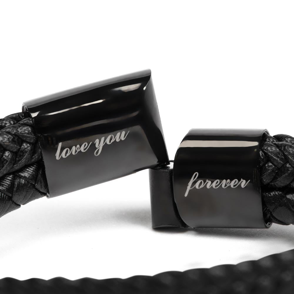 To My Man Love You Forever Bracelet