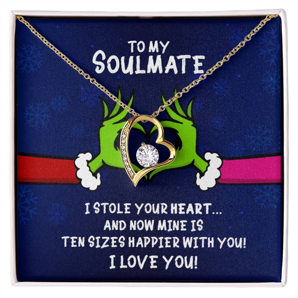 To My Soulmate Forever Love Necklace V4