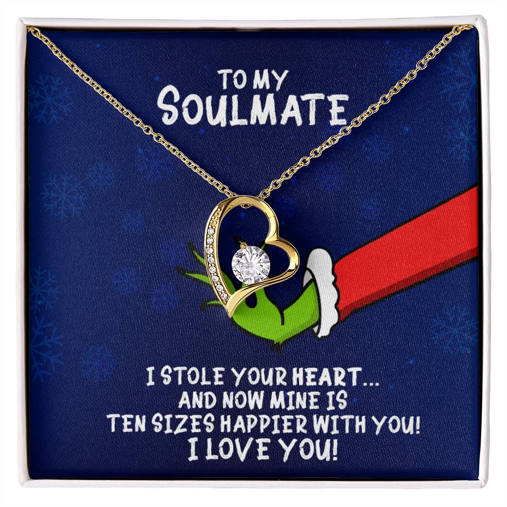 To My Soulmate Forever Love Necklace V3