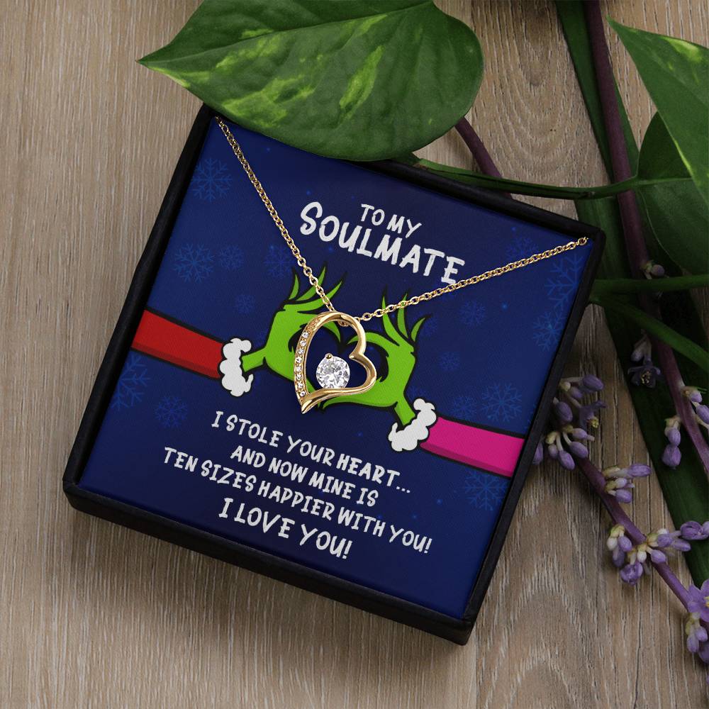 To My Soulmate Forever Love Necklace V4