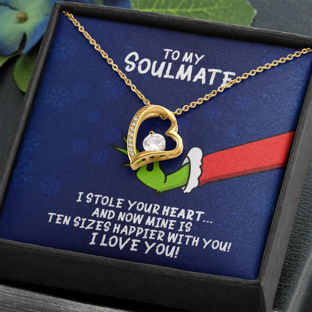 To My Soulmate Forever Love Necklace V3