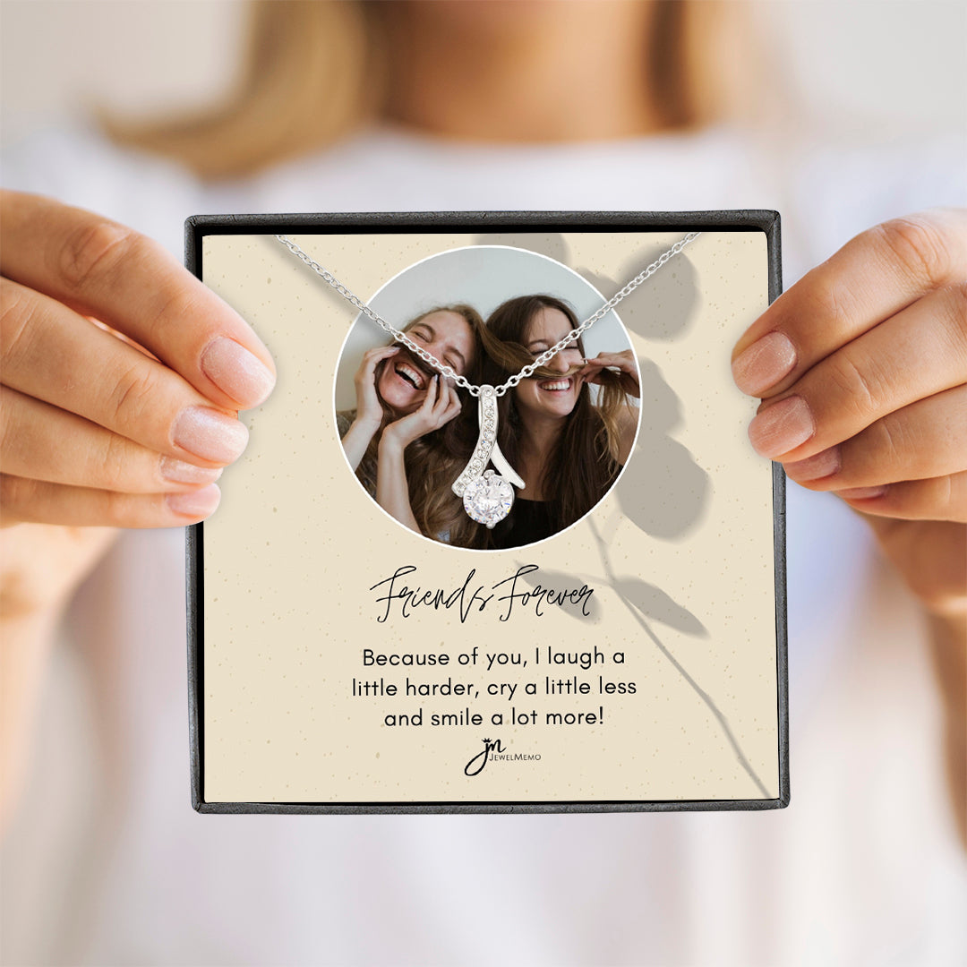 Friendship Necklace Custom Image - Friends Forever