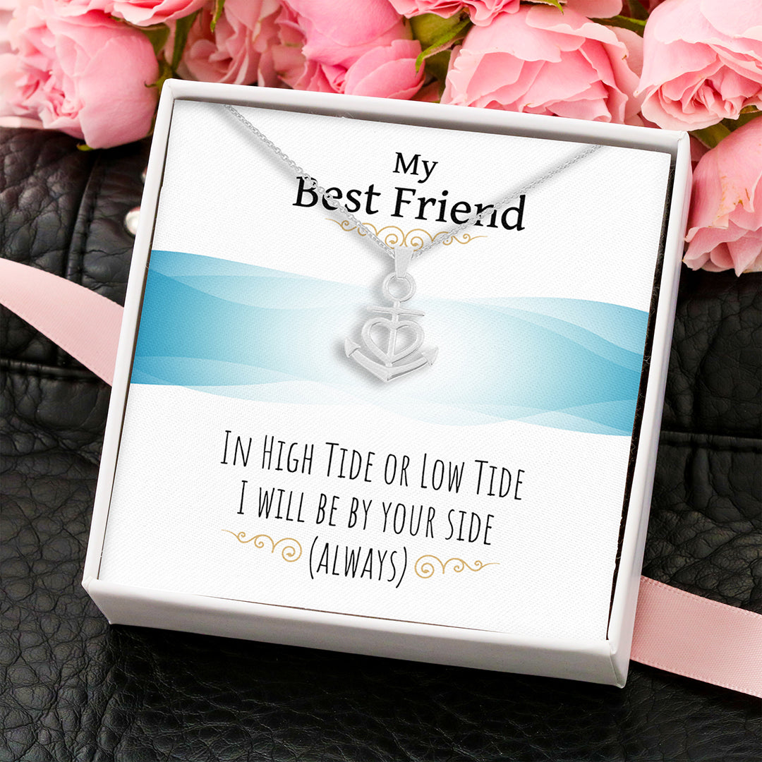 Friendship Necklace - I Will Be By Your Side