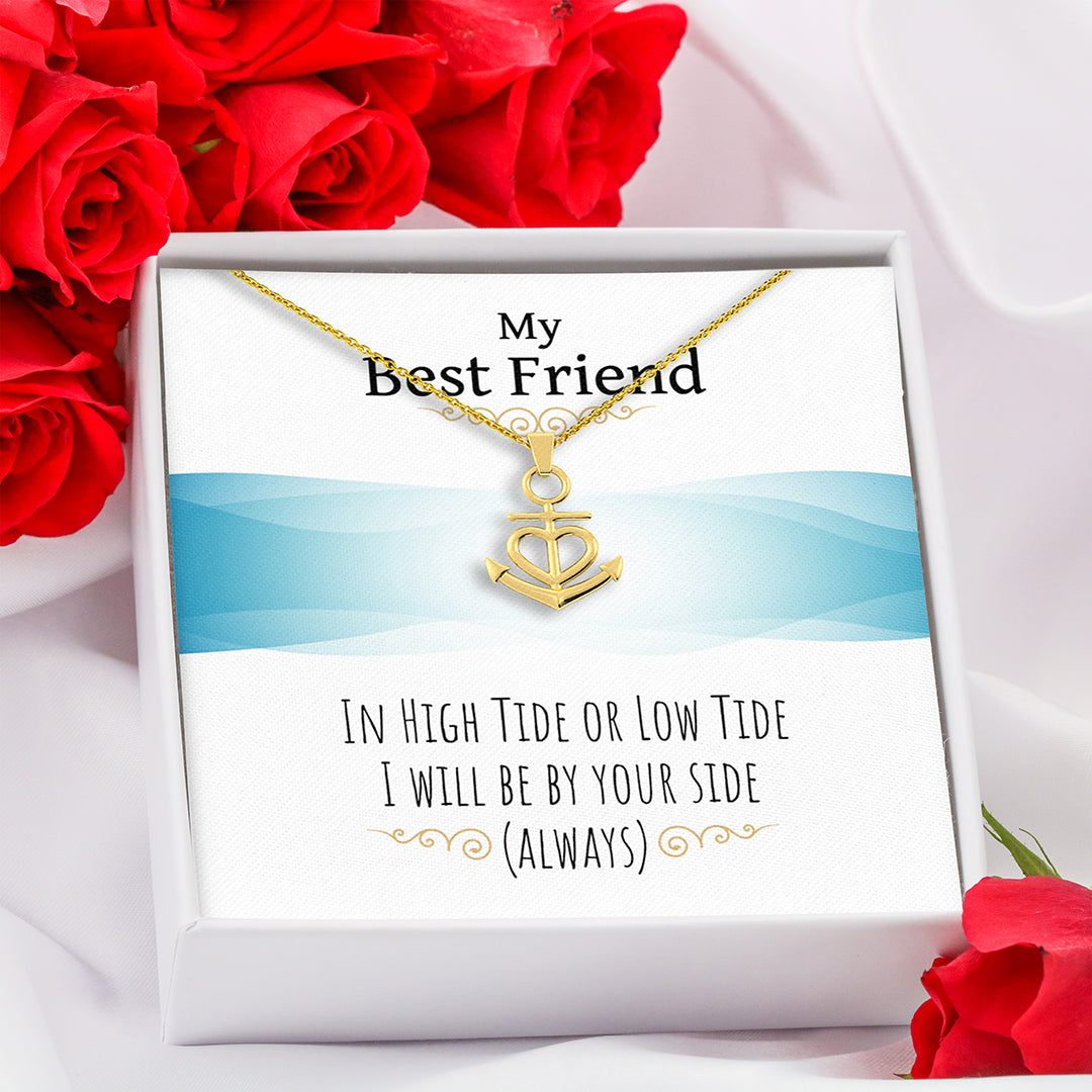 Friendship Necklace - I Will Be By Your Side