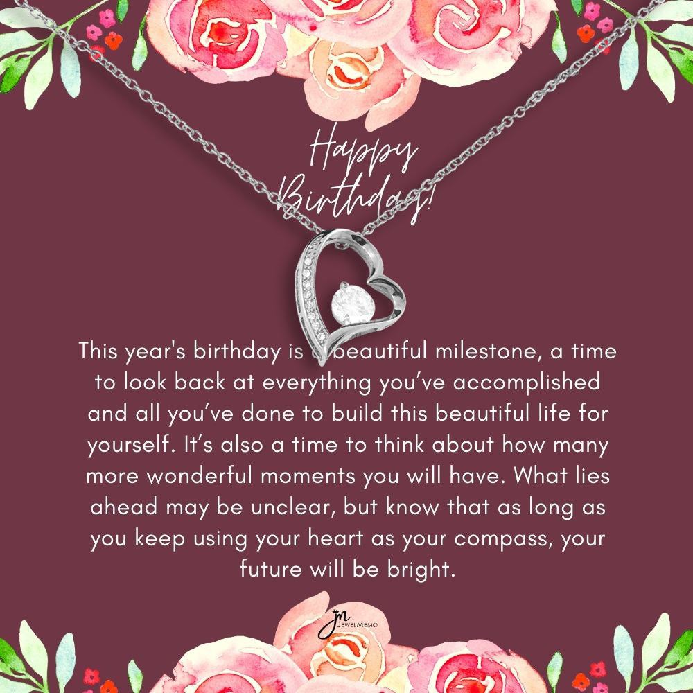 Birthday Necklace - A Beautiful Milestone