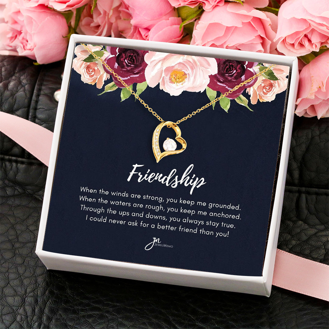 Friendship Necklace - You Always Stay True