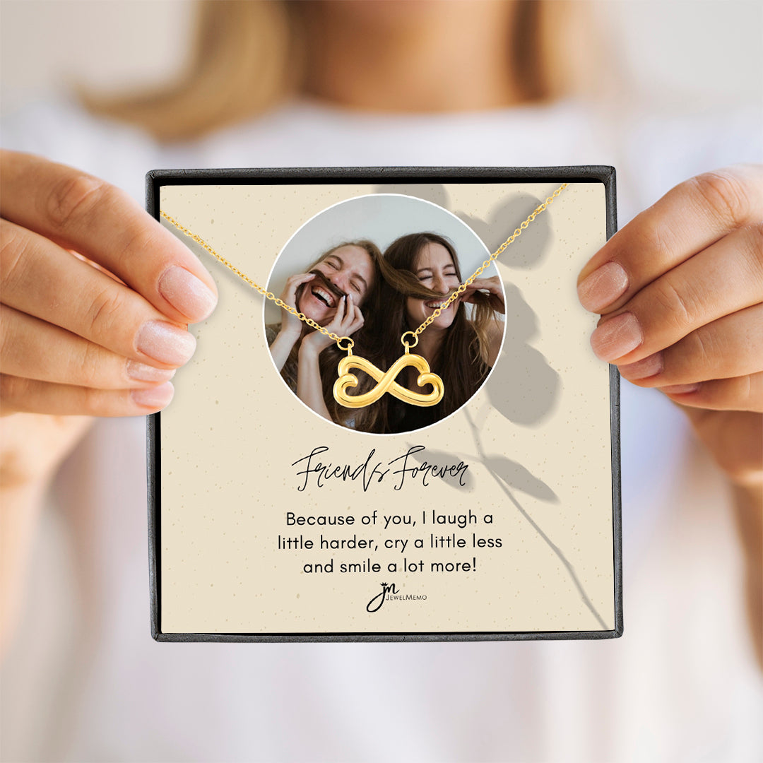 Friendship Necklace Custom Image - Friends Forever