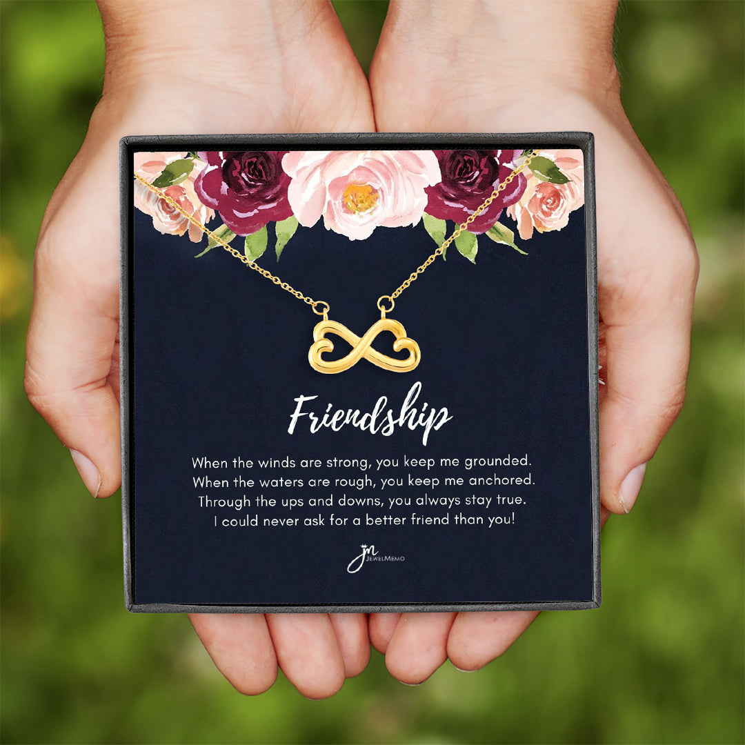 Friendship Necklace - You Always Stay True