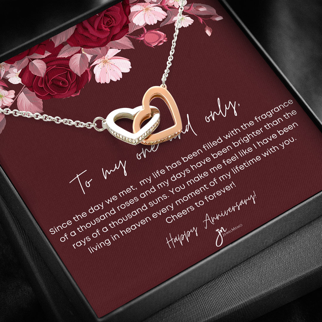 Anniversary Necklace - To My One And Only