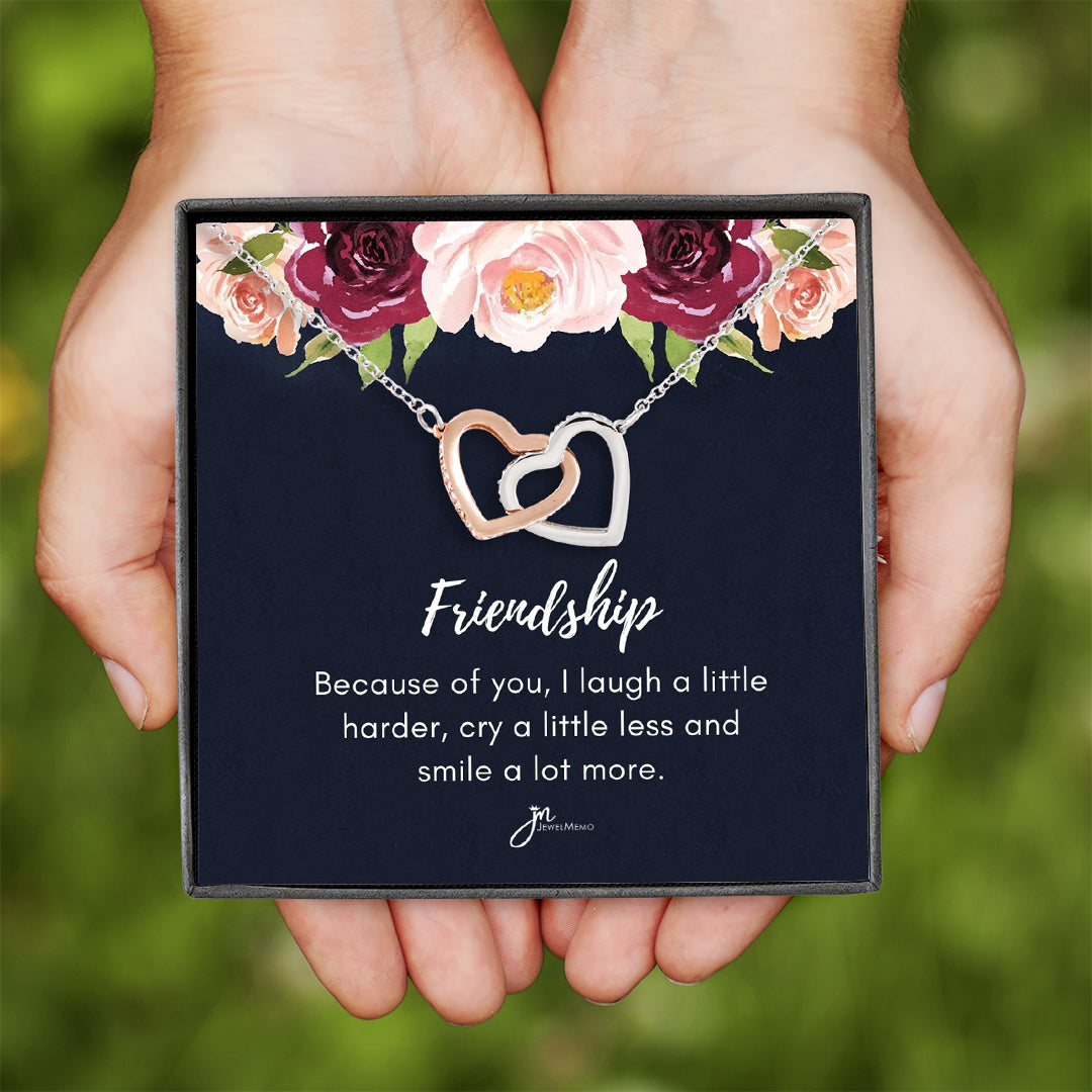 Friendship Necklace - Smile A Lot More