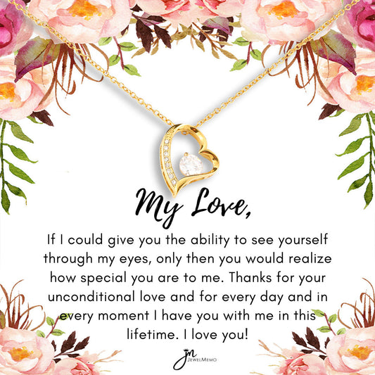 I Have You With Me Forever Love Necklace