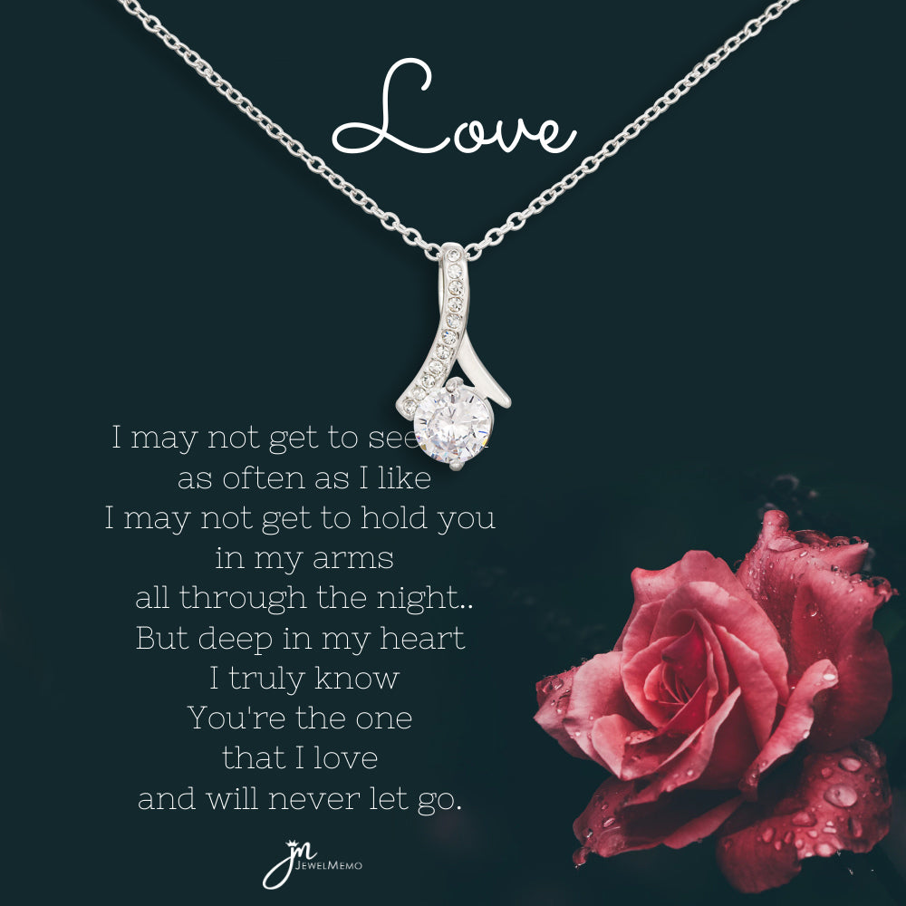 For Her Necklace - Will NeverLet Go