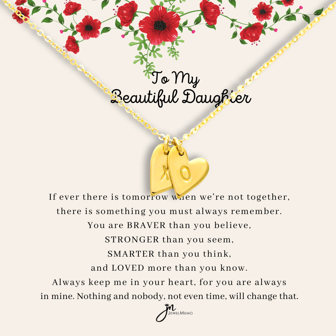 To My Beautiful Daughter Necklace