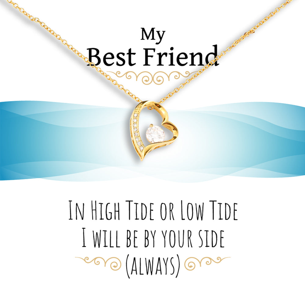 Friendship Necklace - I Will Be By Your Side