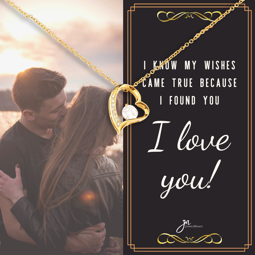 For Her Necklace - Because I Found You