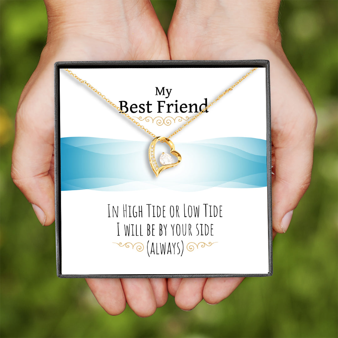 Friendship Necklace - I Will Be By Your Side