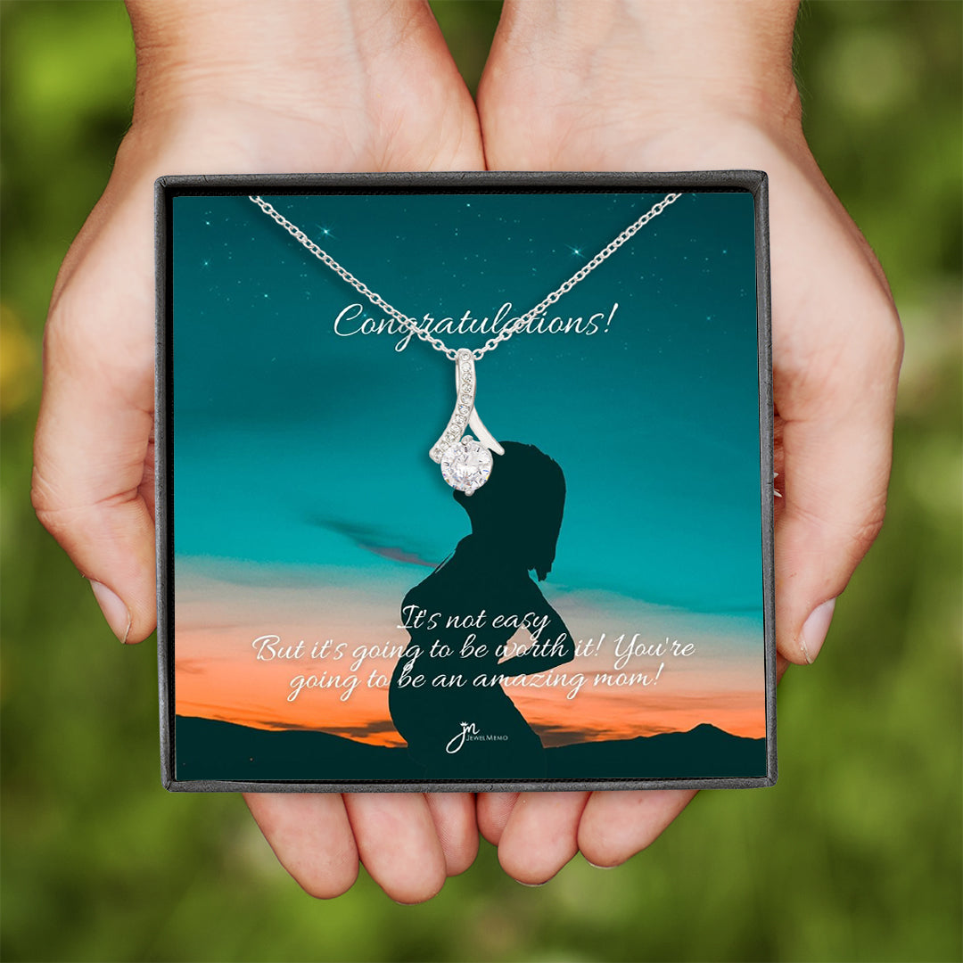 Mom-To-Be Necklace - Worth It