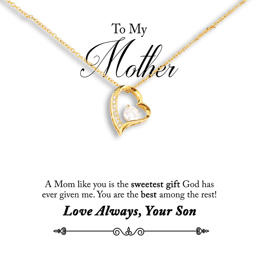 For Mom Necklace - You Are The Best Among The Rest