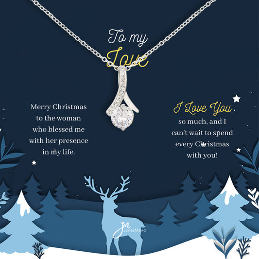 To My Love Alluring Beauty Christmas Necklace