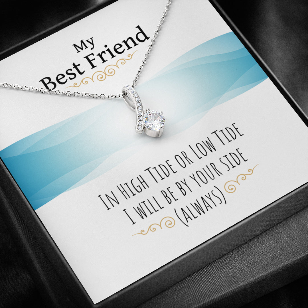 Friendship Necklace - I Will Be By Your Side