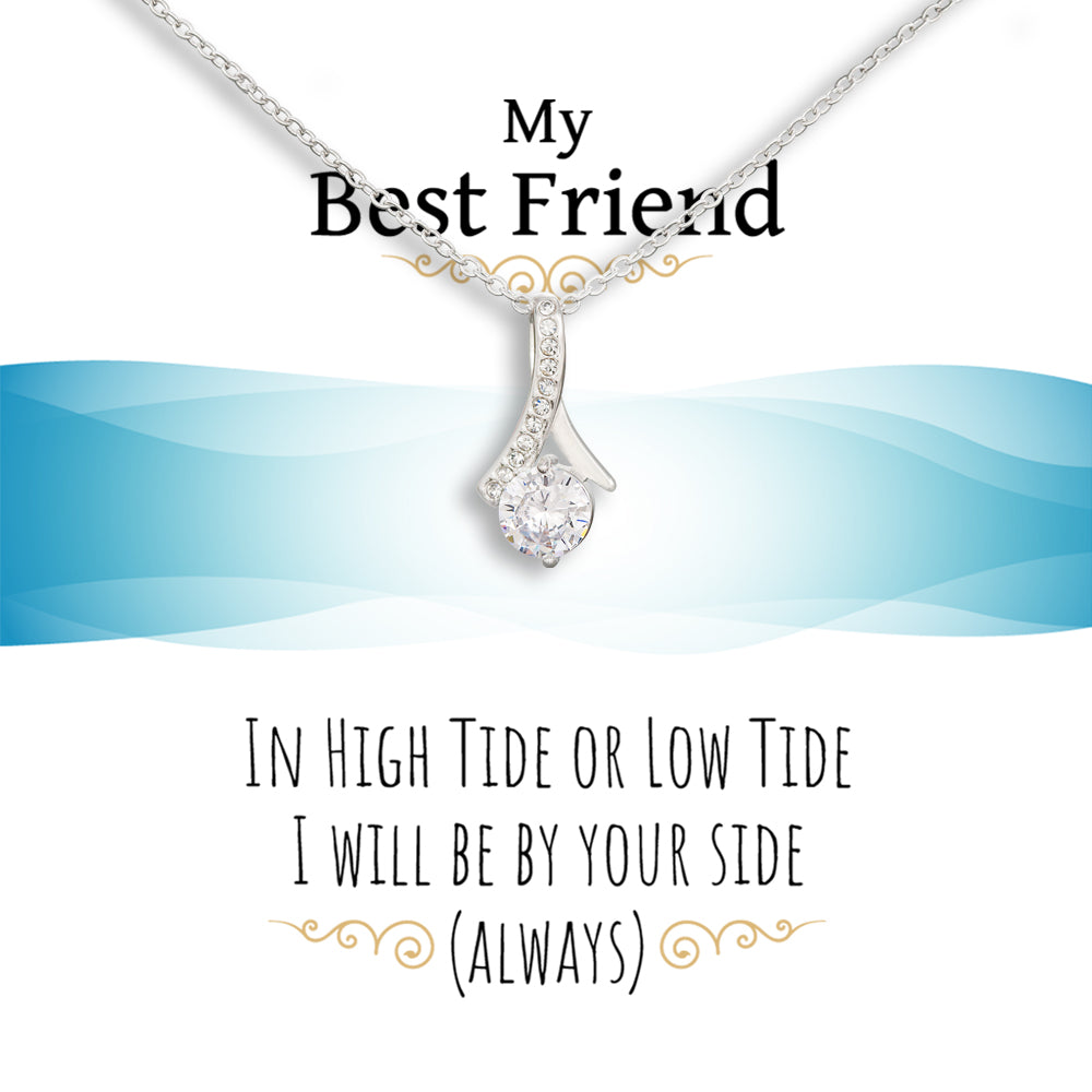 Friendship Necklace - I Will Be By Your Side