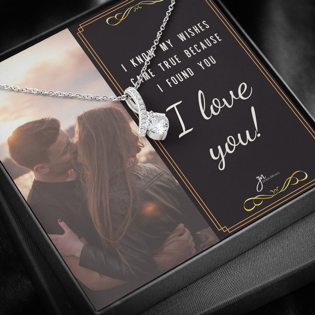 For Her Necklace - Because I Found You