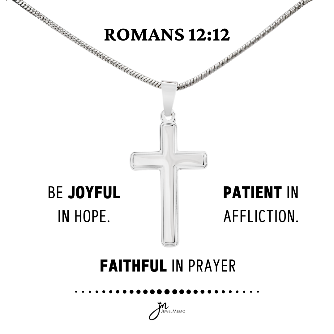 Cross Necklace - Faithful In Prayer