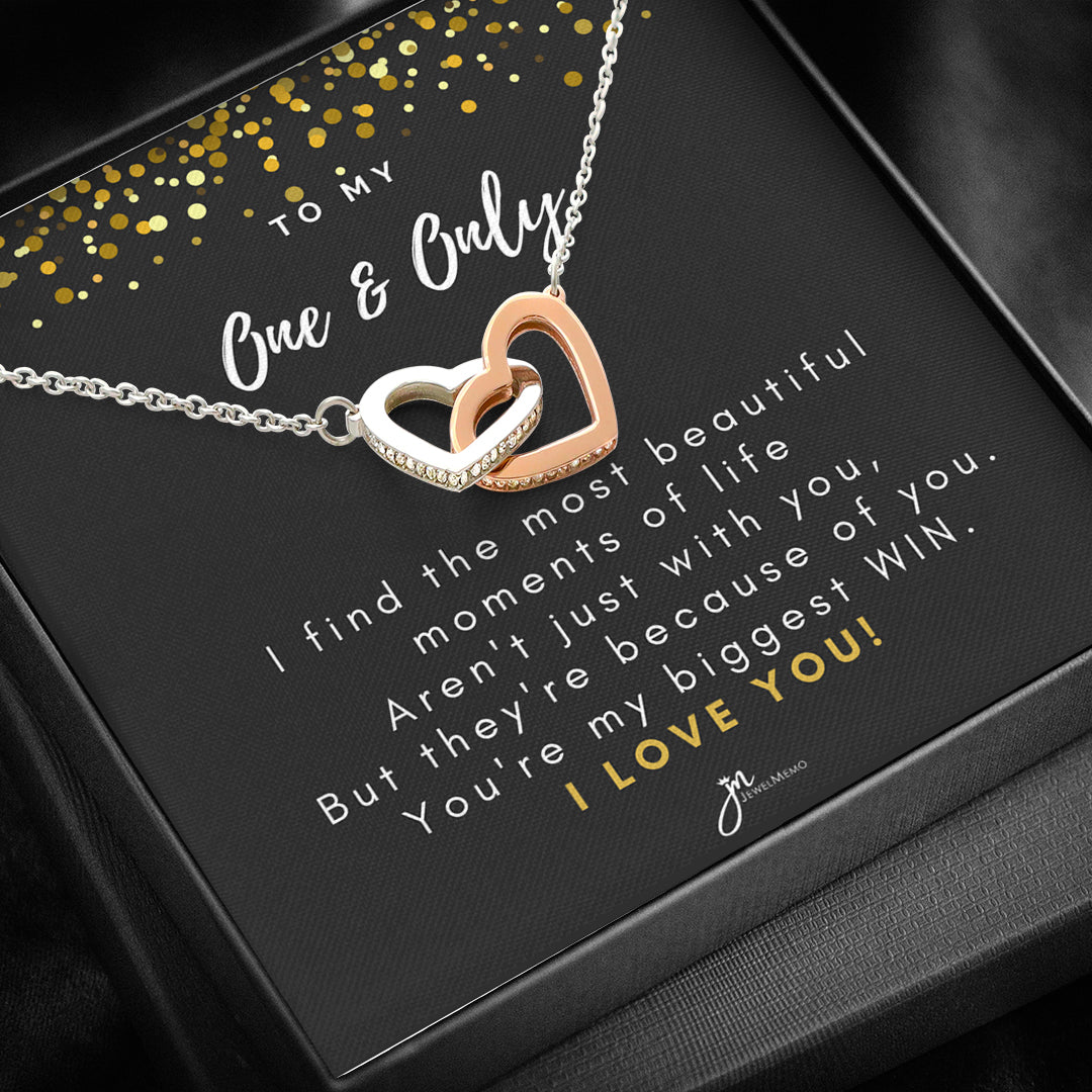 For Her Necklace - To My One And Only