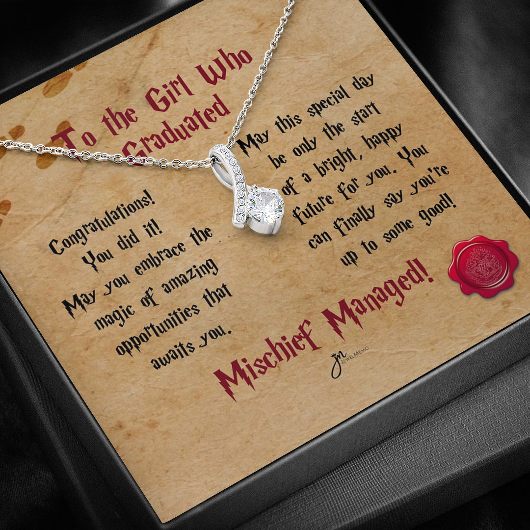 Alluring Beauty Graduation Necklace - Mischief Managed