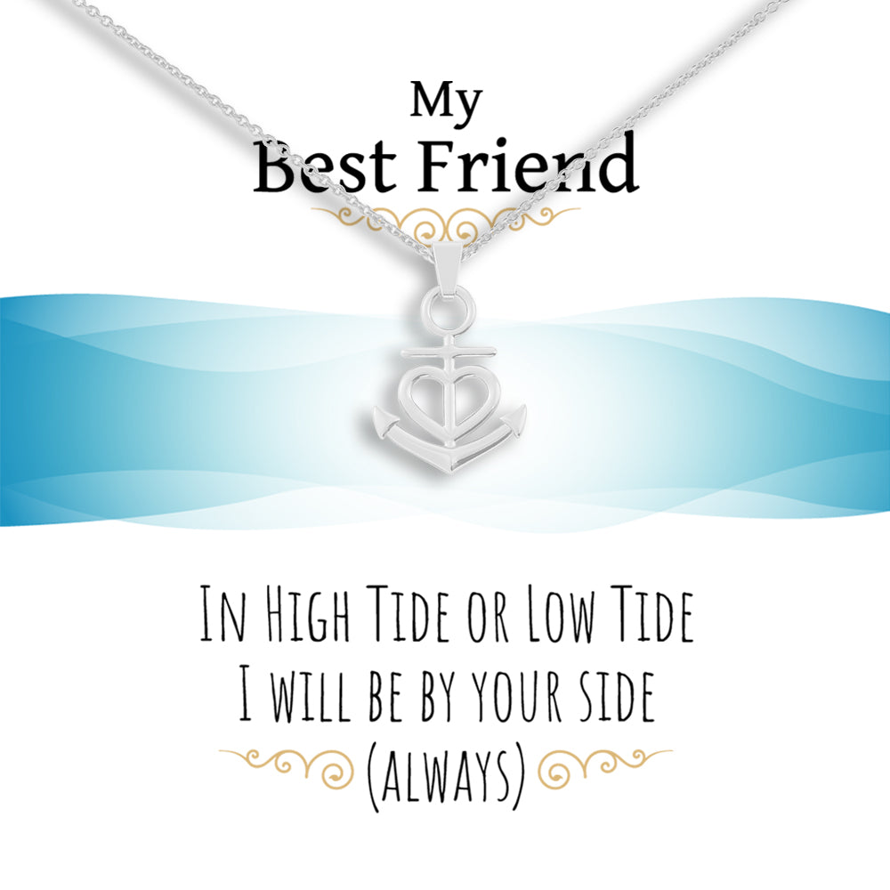 Friendship Necklace - I Will Be By Your Side