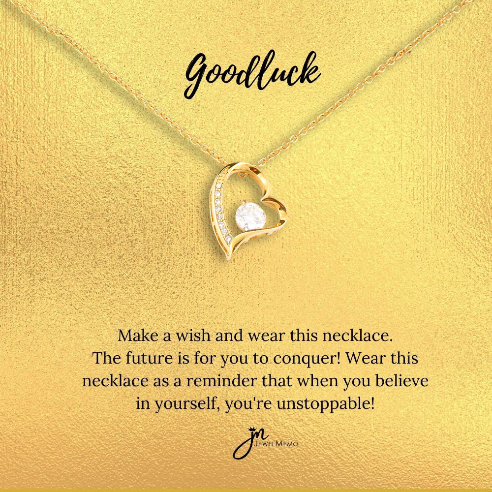 Special Message Necklace - Goodluck