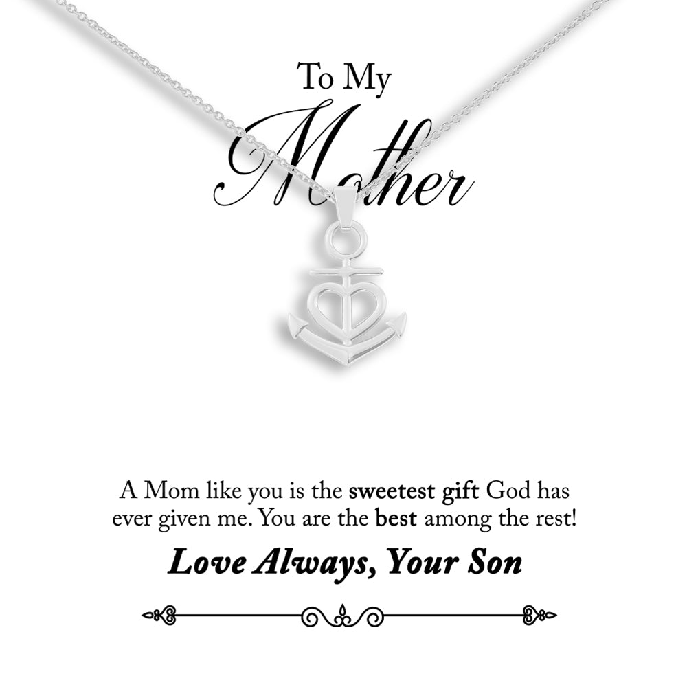 For Mom Necklace - You Are The Best Among The Rest