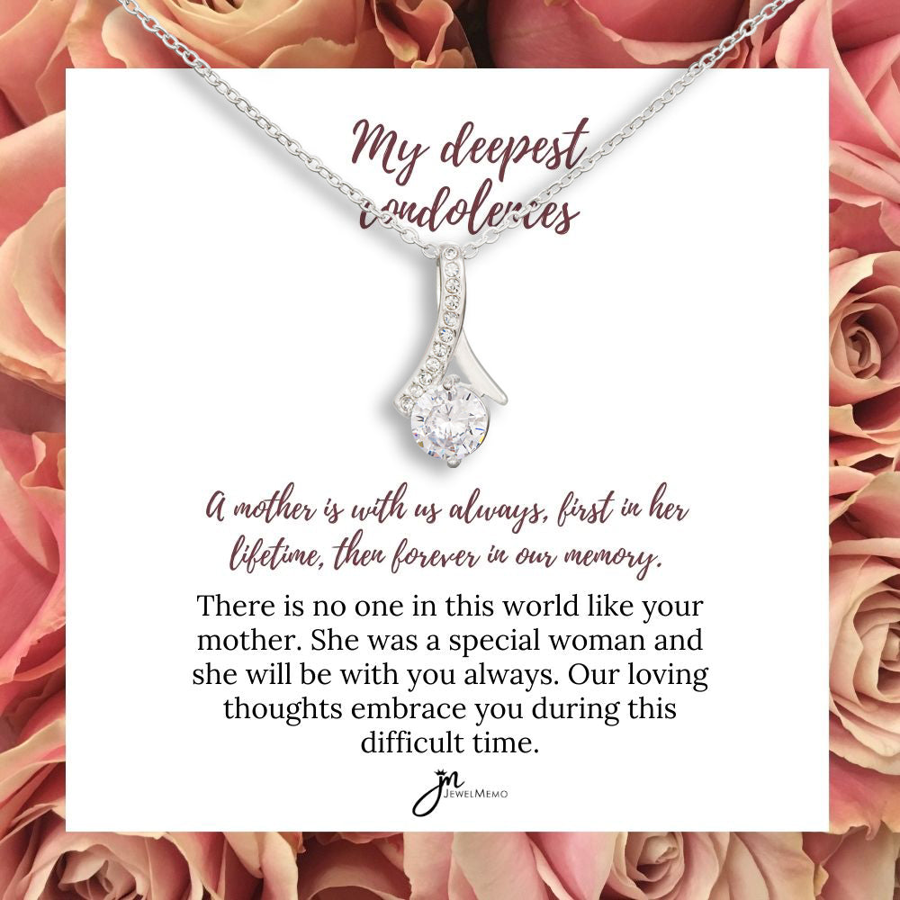 Sympathy Necklace - Forever In Our Memory