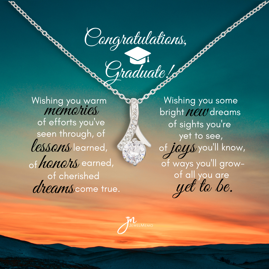 Alluring Beauty Graduation Necklace - Bright New Dreams