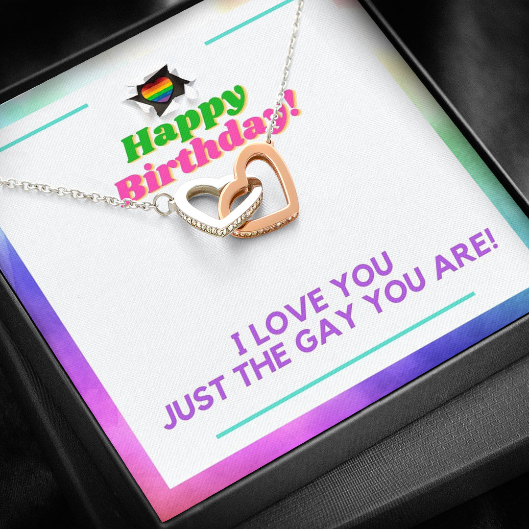 Pride Necklace - Just The Gay You Are