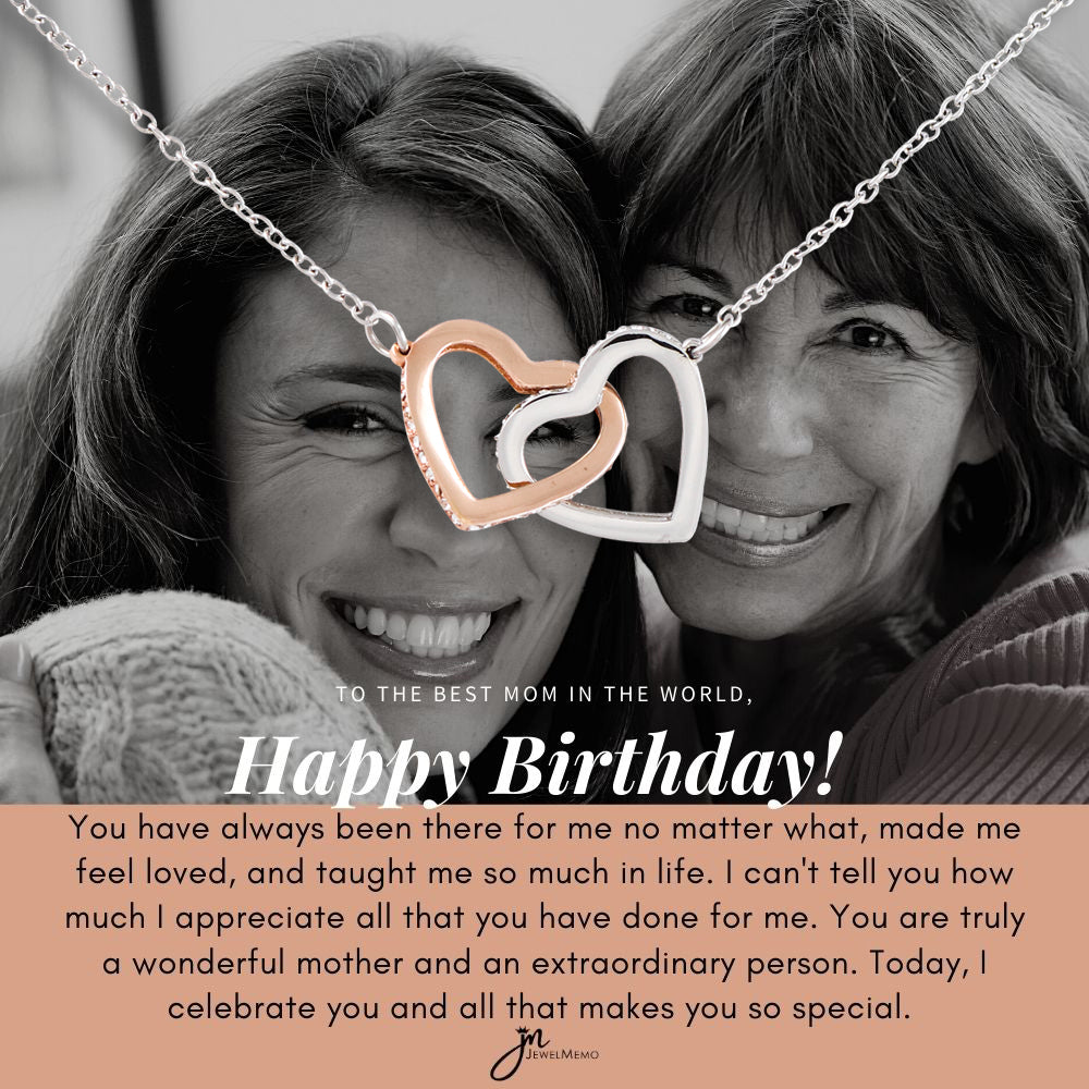 Birthday Necklace Custom Image - To The Best Mom