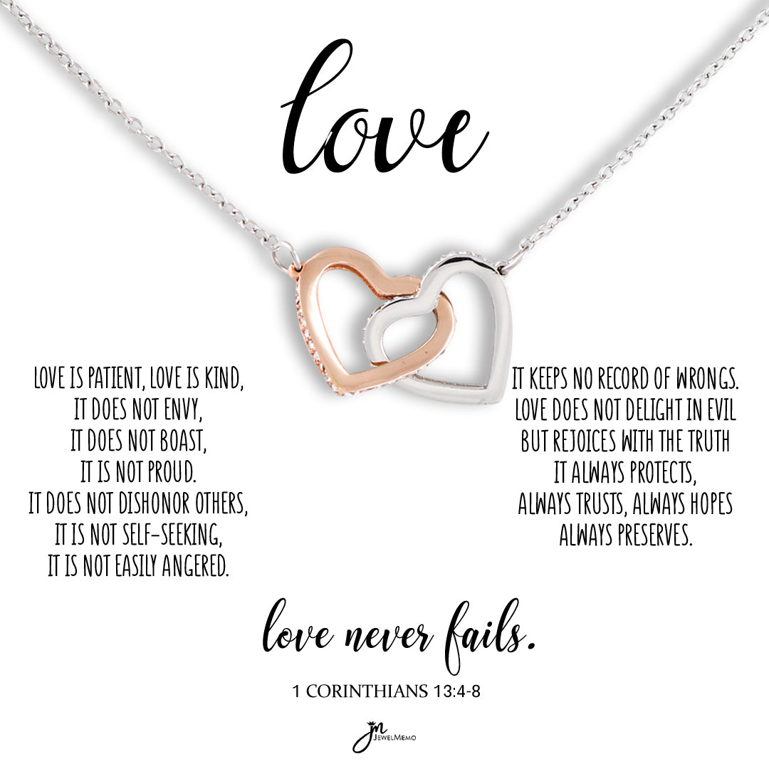 Cross Necklace - Love