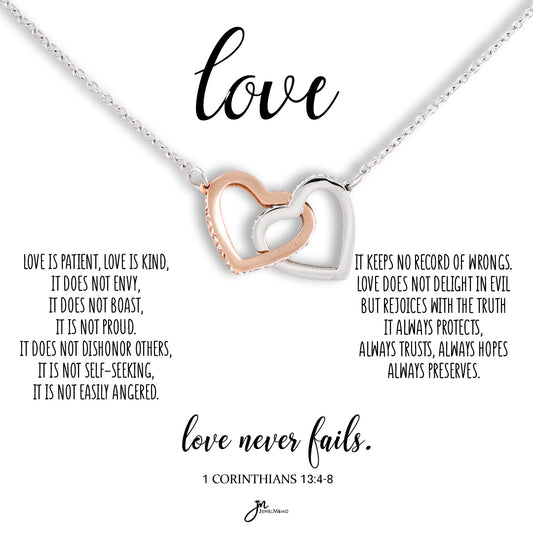 Cross Necklace - Love