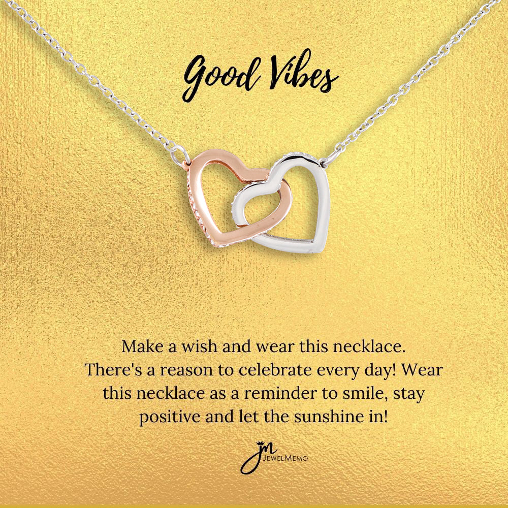 Special Message Necklace - Good Vibes