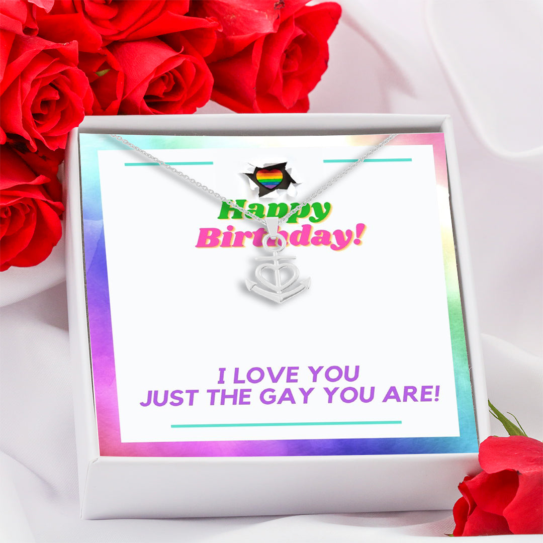 Pride Necklace - Just The Gay You Are