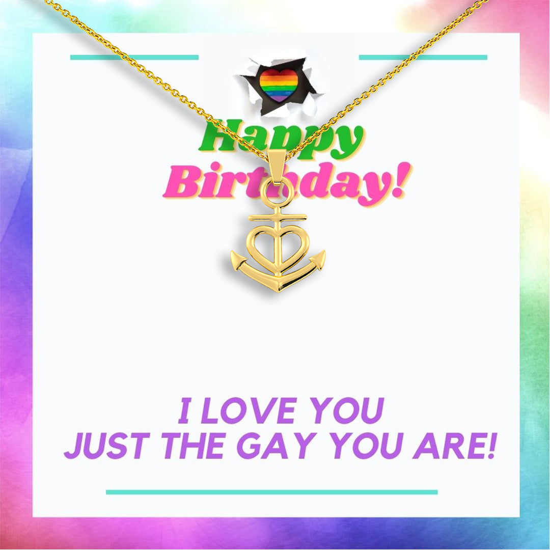 Pride Necklace - Just The Gay You Are