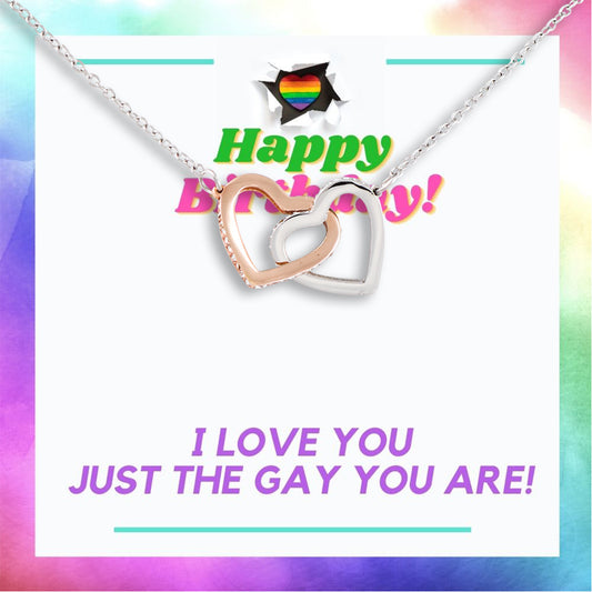 Pride Necklace - Just The Gay You Are