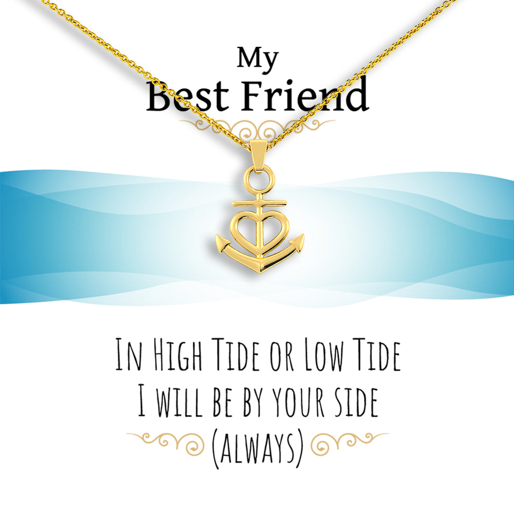 Friendship Necklace - I Will Be By Your Side