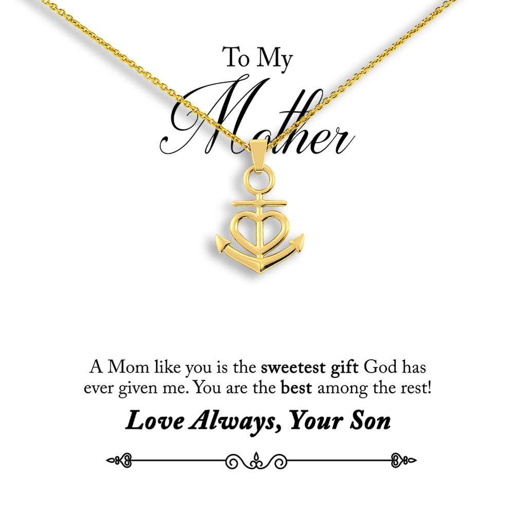 For Mom Necklace - You Are The Best Among The Rest