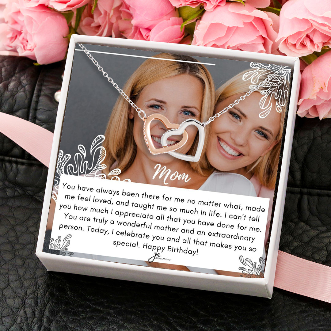 Birthday Necklace Custom Image- A Wonderful Mother