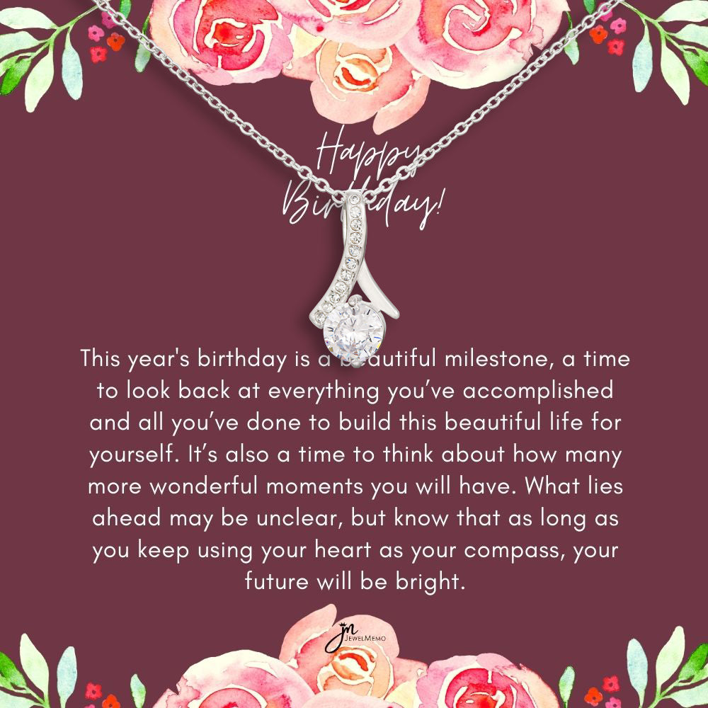 Birthday Necklace - A Beautiful Milestone